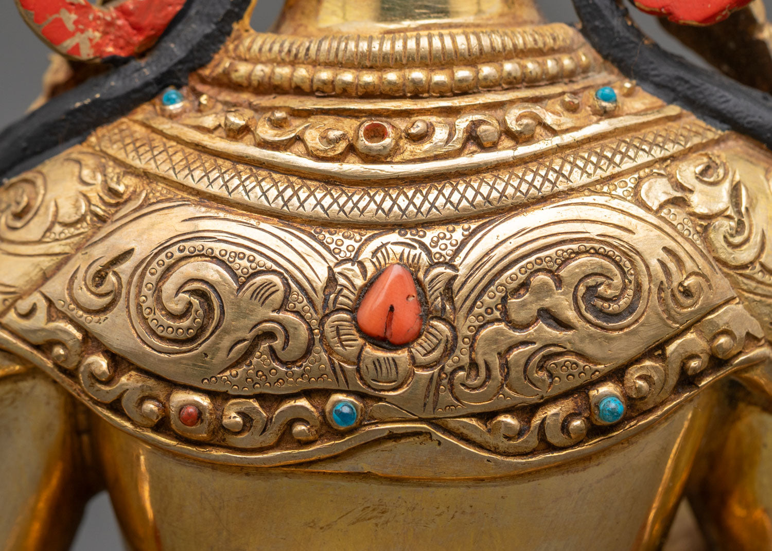 Vajrasattva Statue – Traditional Nepalese Spiritual Decor