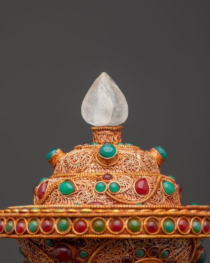 Classic Copper Karuwa | Handmade Nepalese Ritual Pitcher Nepal