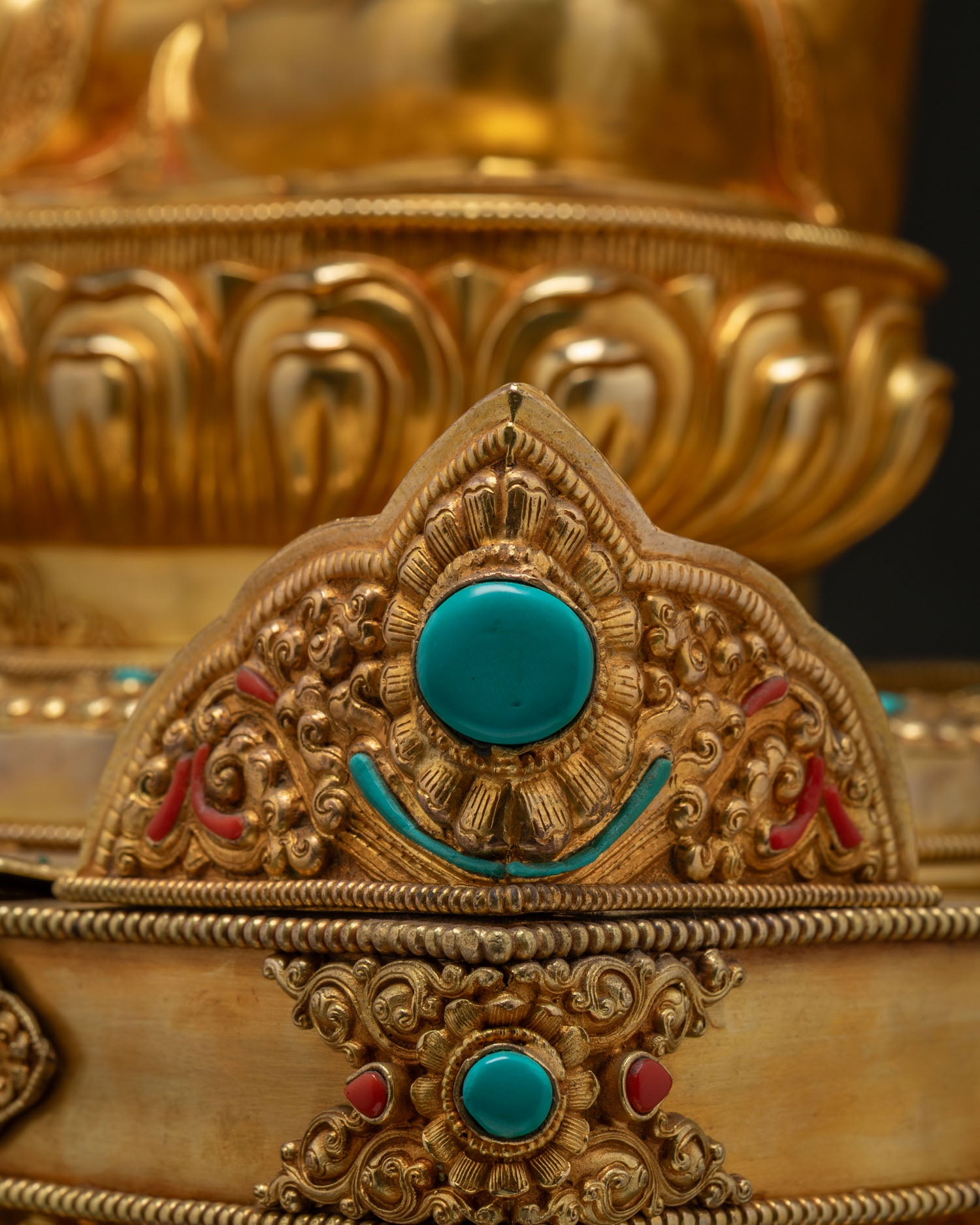 Jowo Rinpoche with Throne