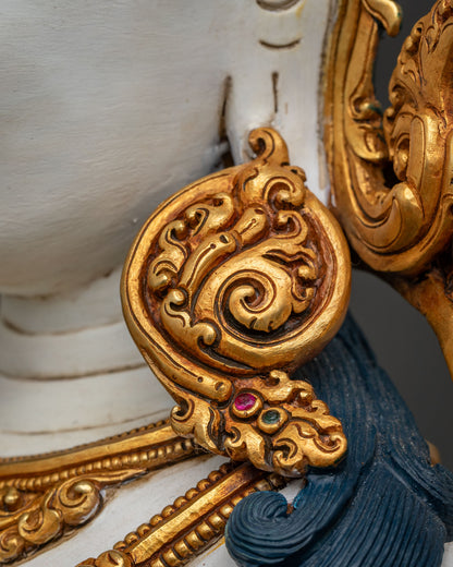 White Tara Statue