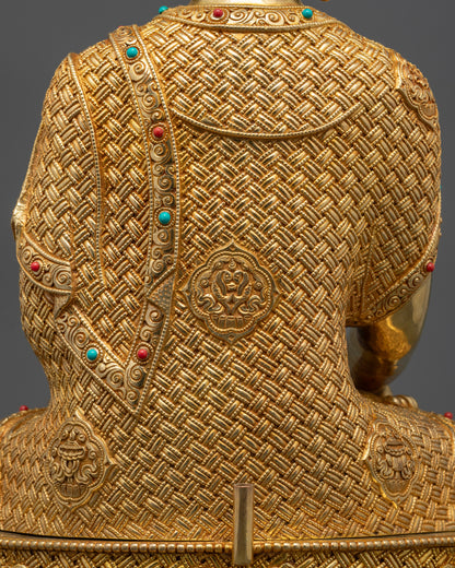 Historical Shakyamuni Buddha Statue | Spiritual Decor for Sacred Space