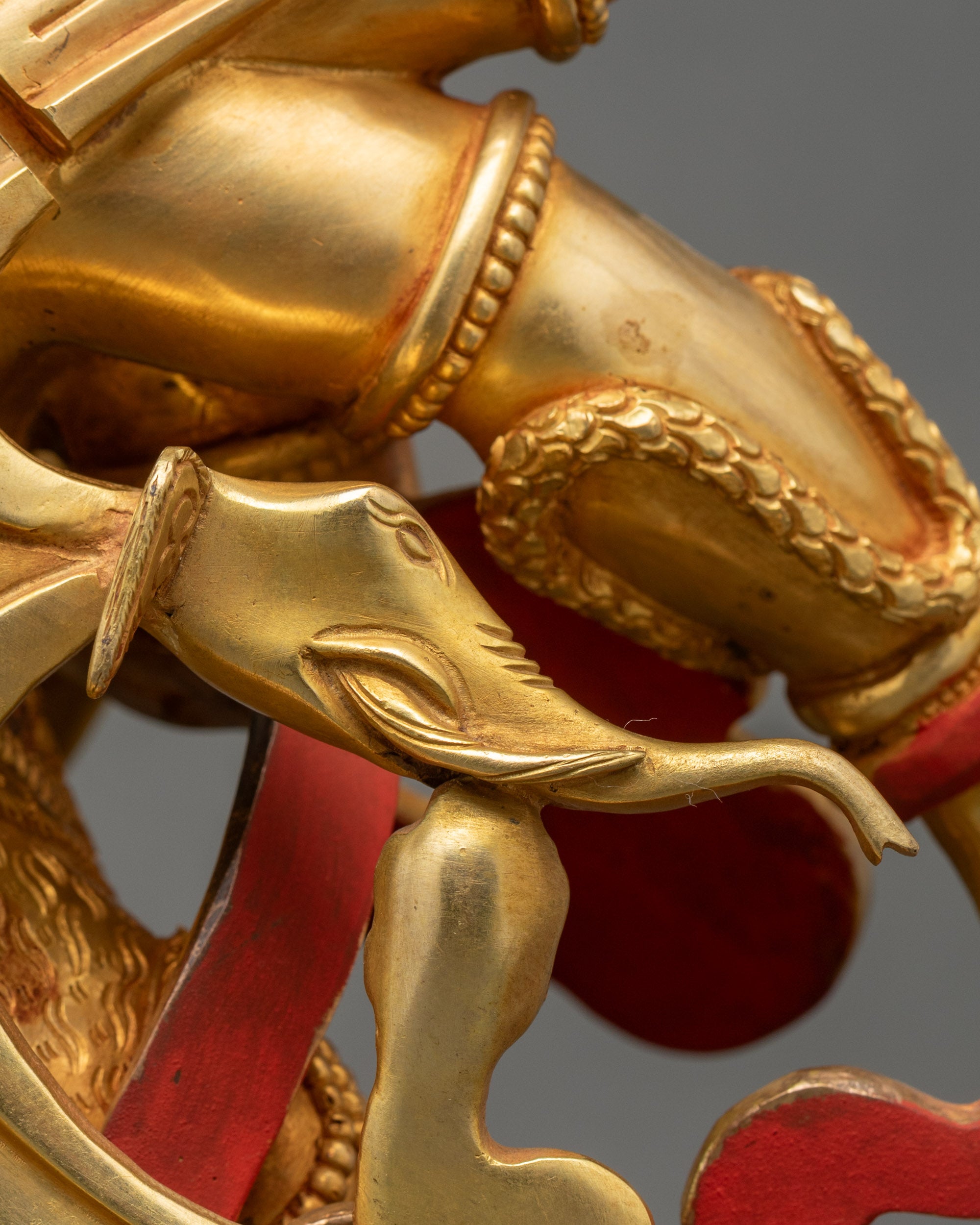 Six-Armed Mahakala Statue | Fierce Buddhist Protector Mahakala Sculpture