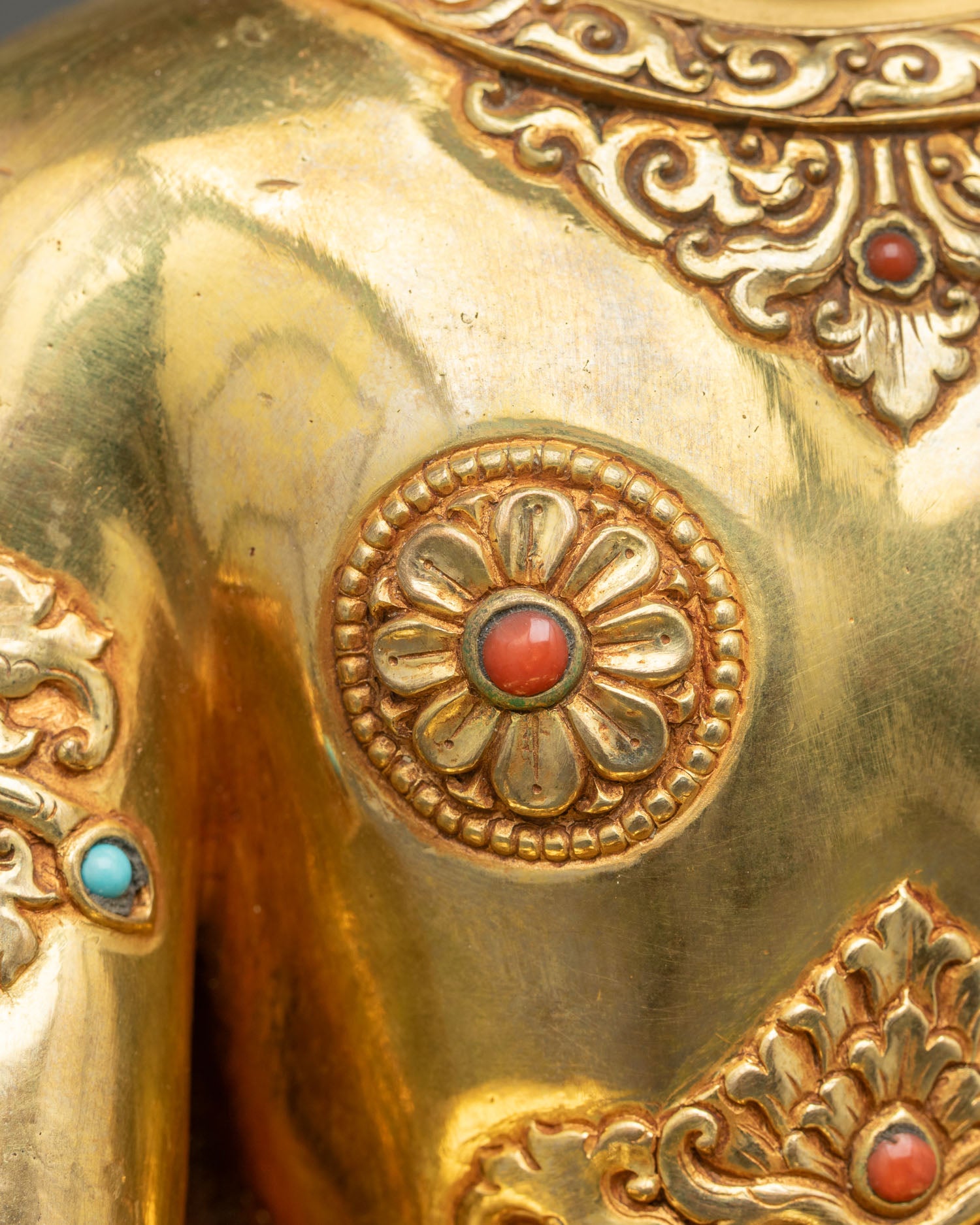 Shakyamuni Buddha Statue – Himalayan Copper Buddhist Decor