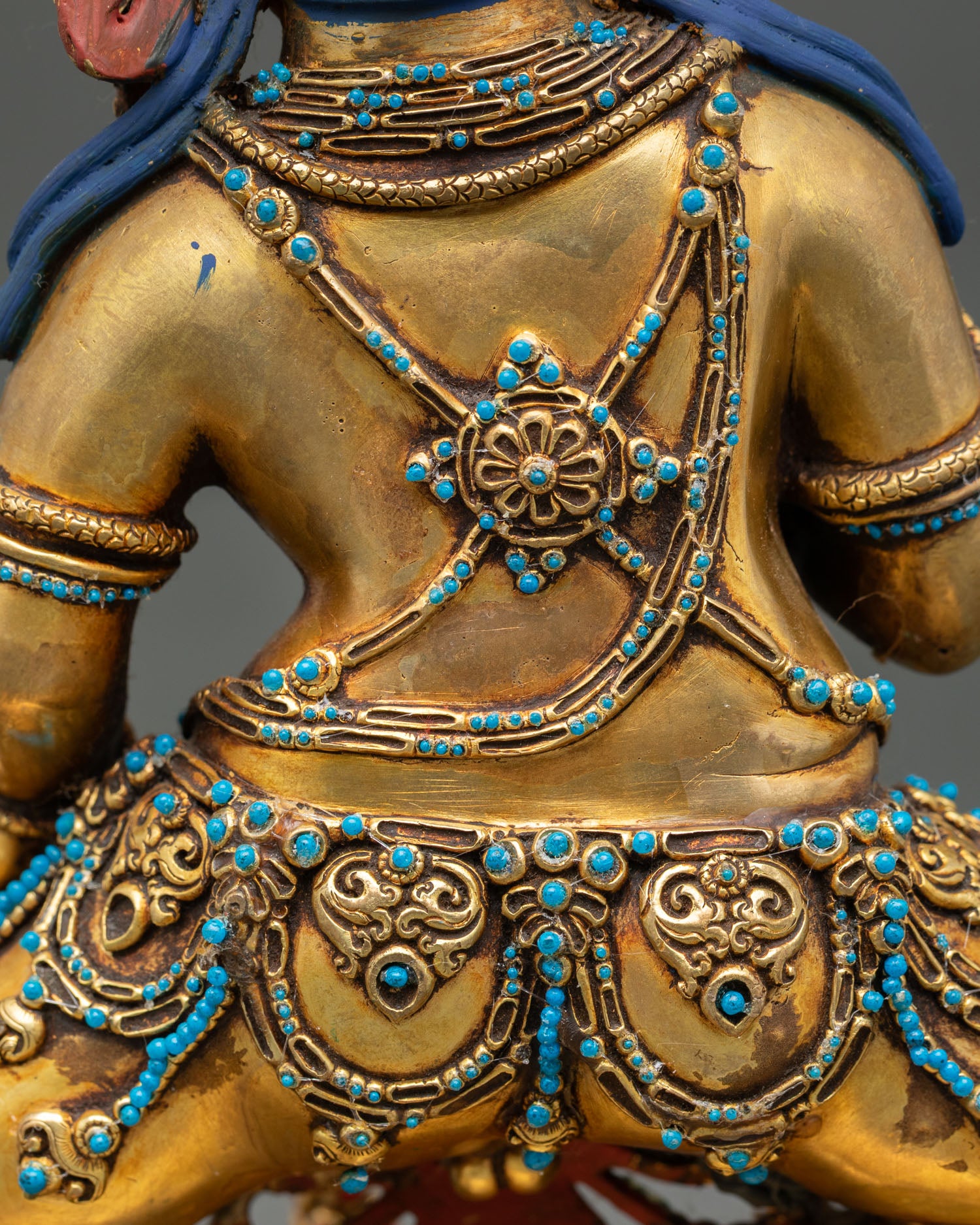 Black Dzambhala Statue