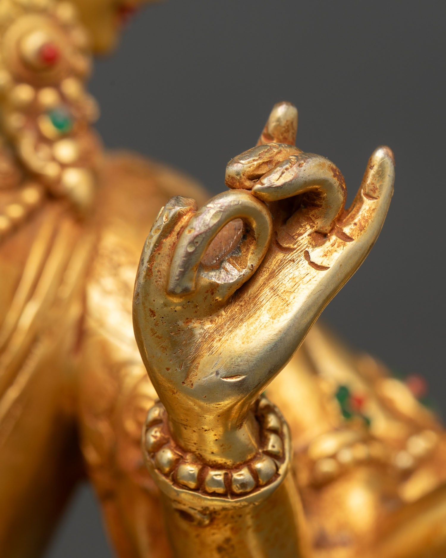 Dhoja Devi Statue | Buddhist Goddess of Victory and Protection