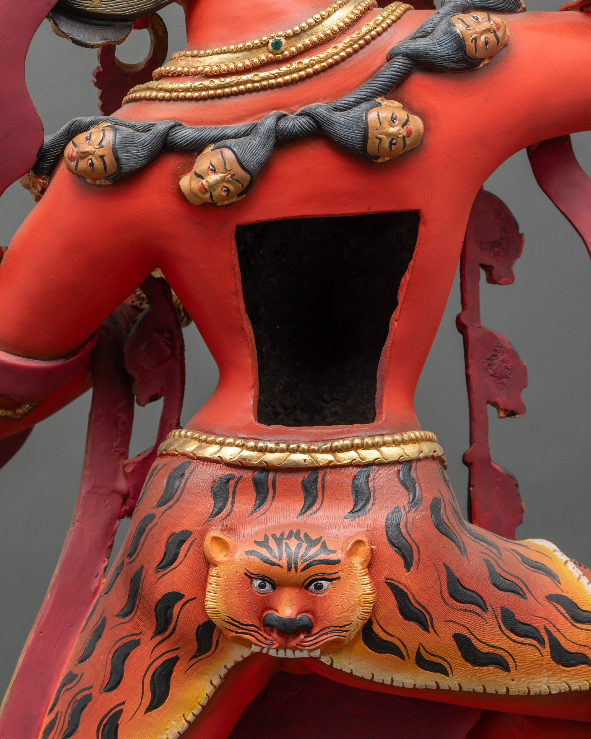 Handcrafted Statue of Dorje Phagmo from Nepal | Tibetan Artwork