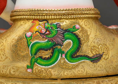 Handcrafted Vajrasattva Statue | Embody Devotion and Karma Cleansing