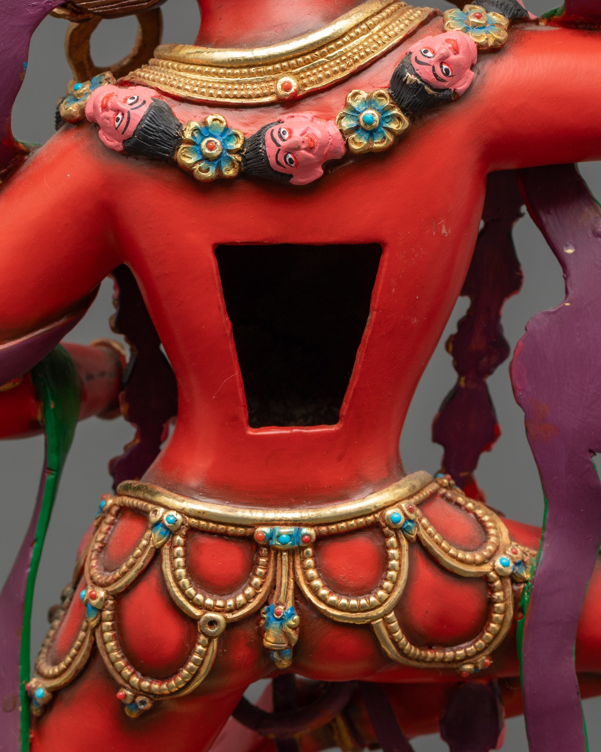 Premium Dorje Phagmo Sculpture | Nepalese Lost-Wax Copper Artwork