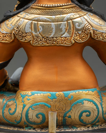 Dzambhala Statue | Handpainted Buddhist Sculpture Nepal