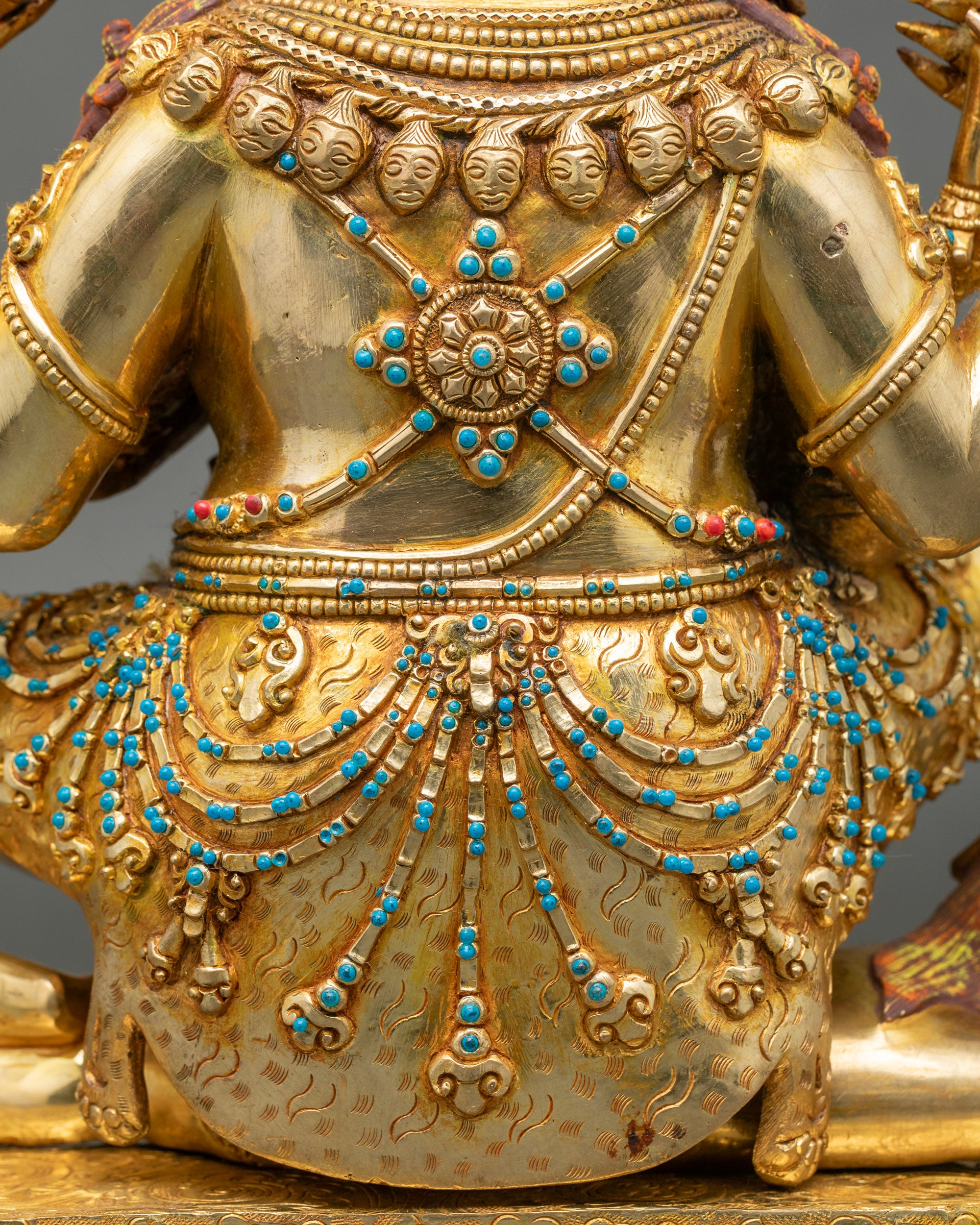 Four-Armed Mahakala Statue | Legendary Buddhist Dharma Protector