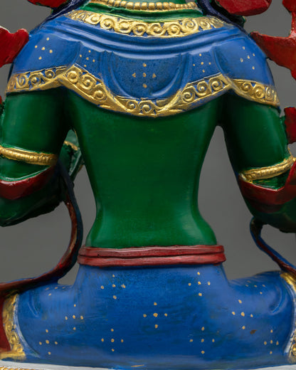 Green Tara Statue |  Goddess of Compassion & Protection