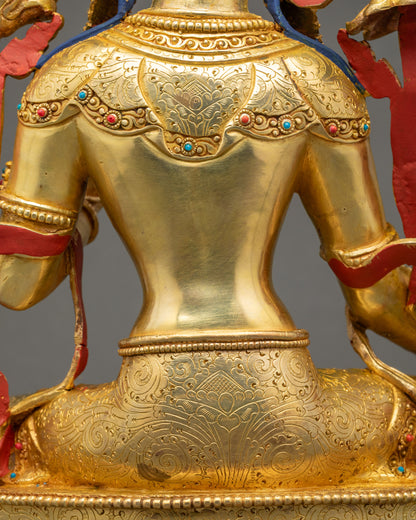 Jetsun Dolma Statue | Spiritual Tibetan Craft with Healing Presence