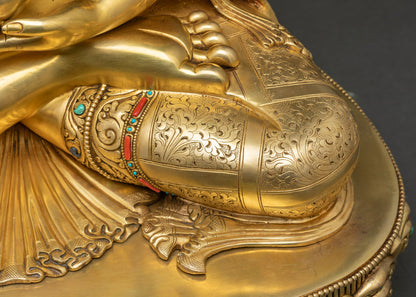 Big Shakyamuni Buddha Statue | Handicrafted Nepalese Sculptures