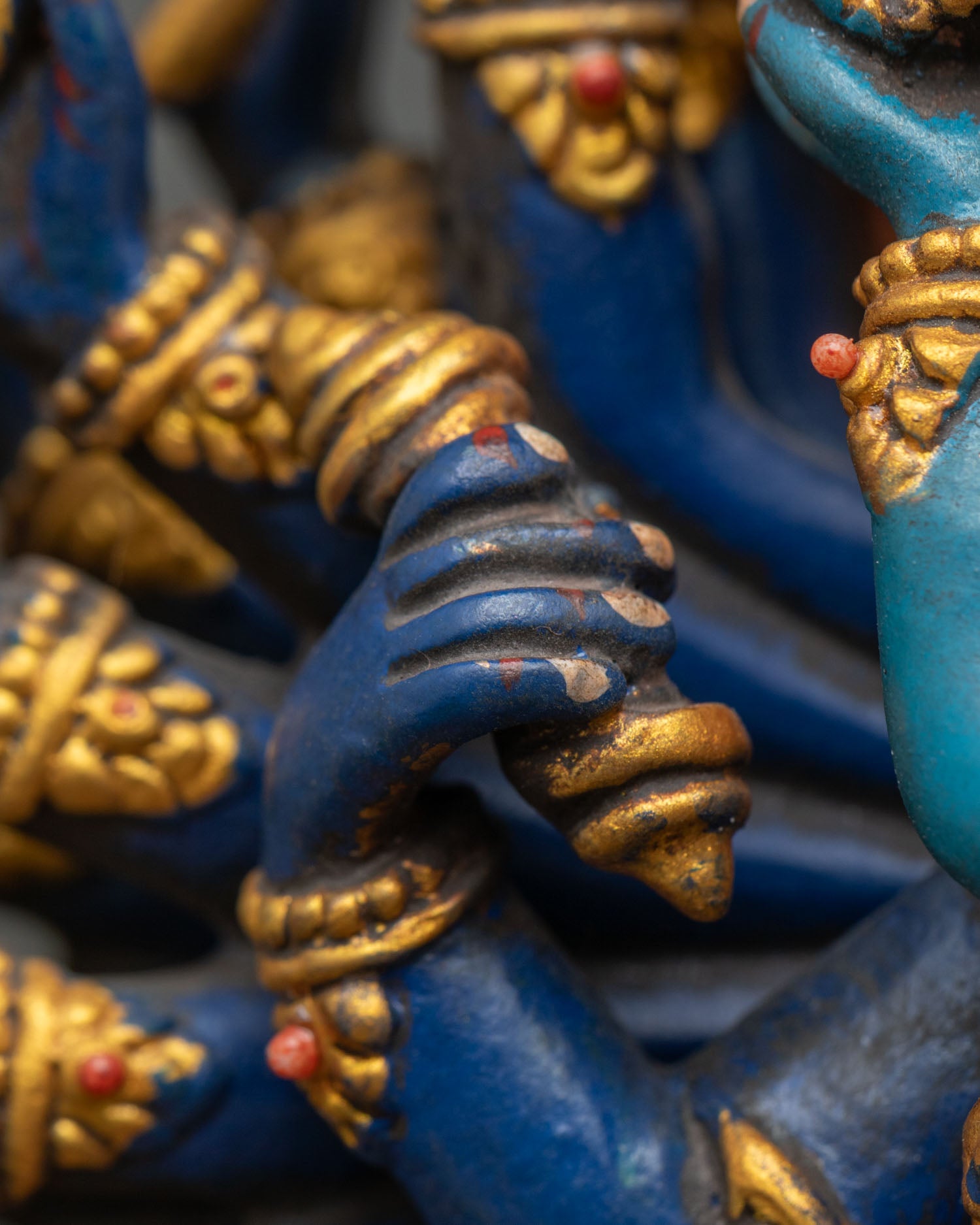 Yamantaka with Consort Sculpture | Traditional Buddhist Art