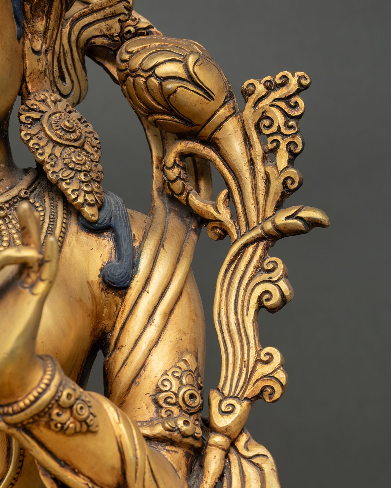 Green Tara Statue