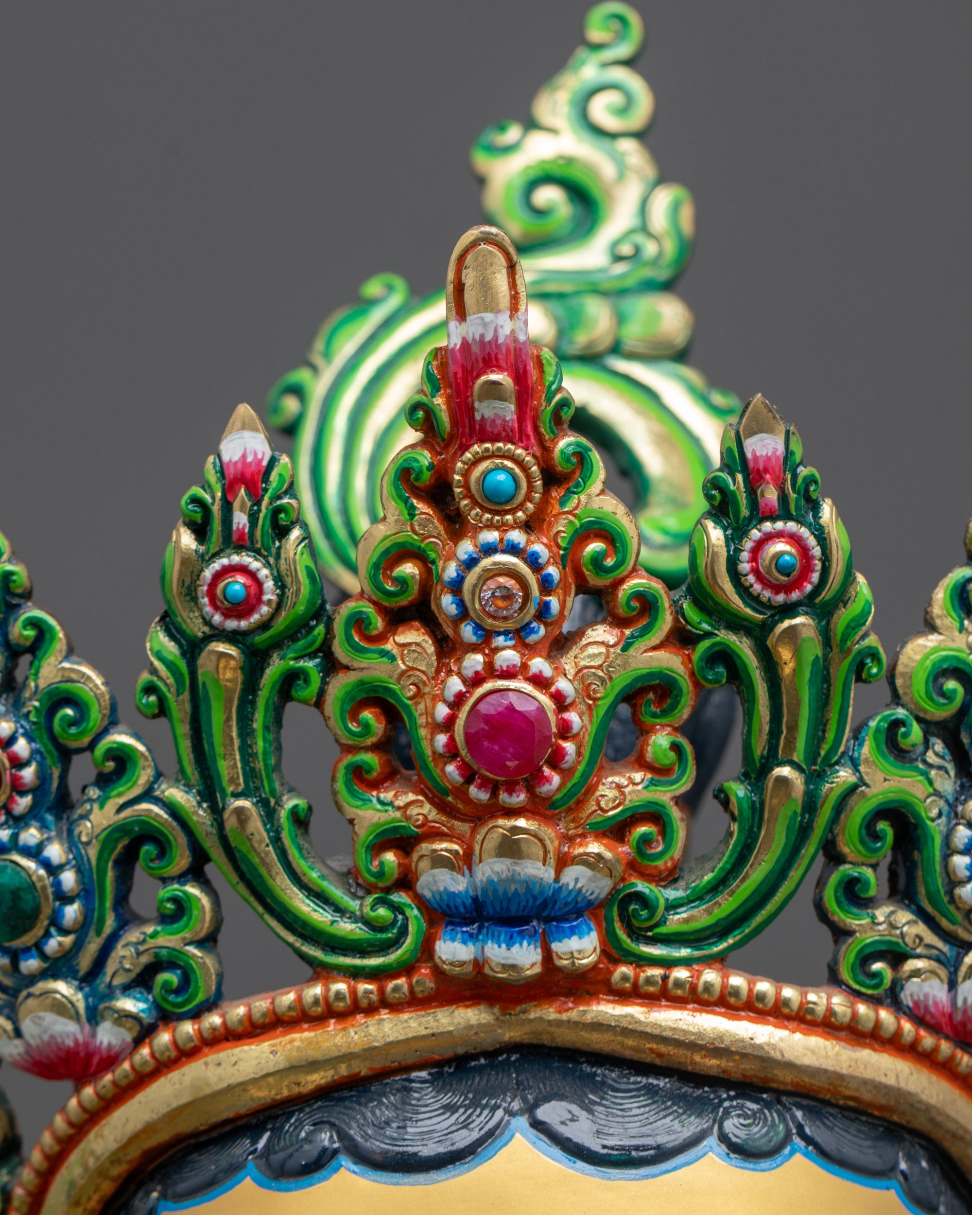 Divine Green Tara Statue | Hand-Carved Buddhist Goddess of Liberation