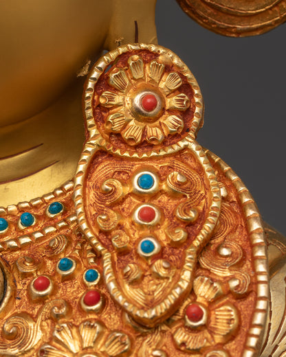 Majestic Jowo Shakyamuni Buddha Statue | Nepalese Buddhist Art