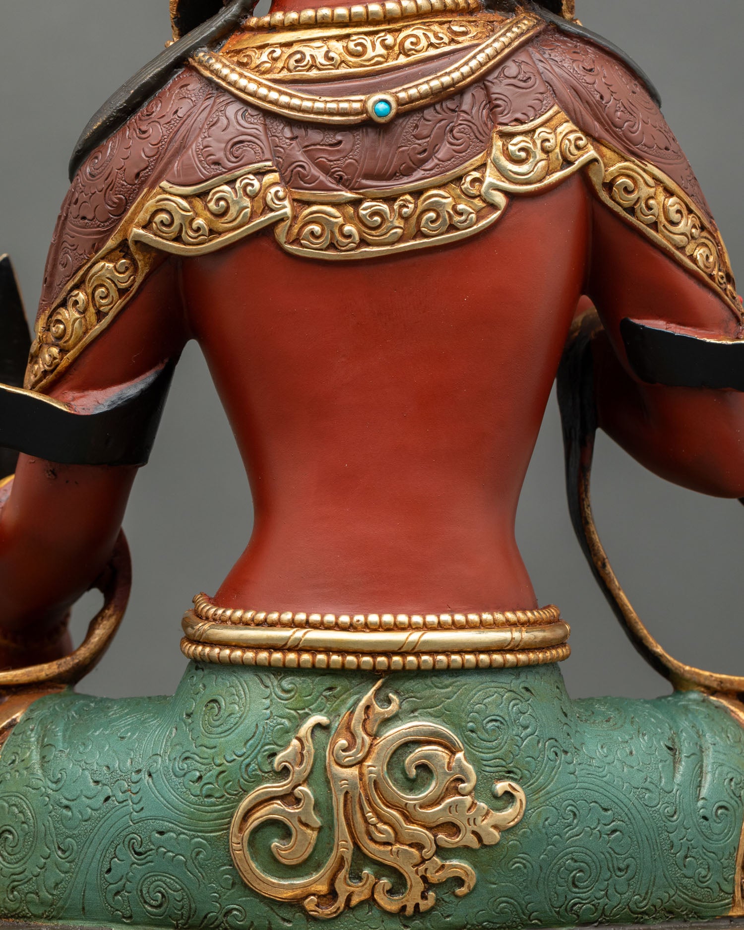 Kshitigarbha Bodhisattva – Handmade Sculpture for Altar Decor