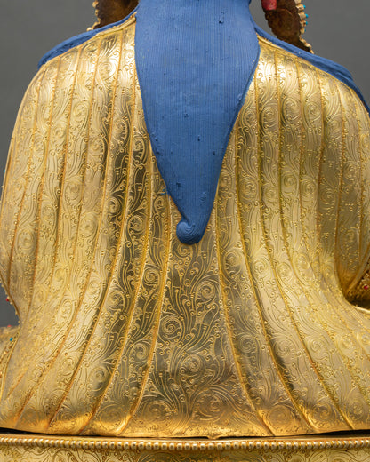 Premium Guru Padmasambhava Sculpture | The Second Buddha Icon