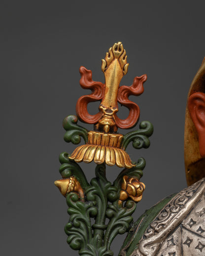 Tsongkhapa Statue Set – Tibetan Gelug Masters Figurine Collection