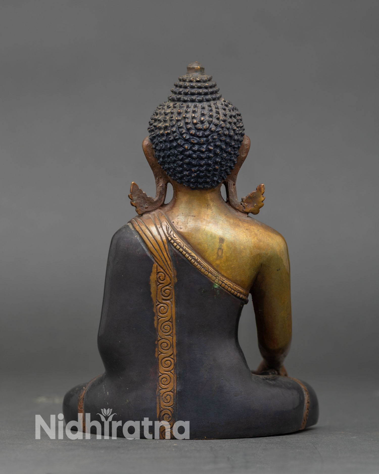 Five Dhyani Buddhas Statue | Himalayan Vajrayana Spiritual Altar Set