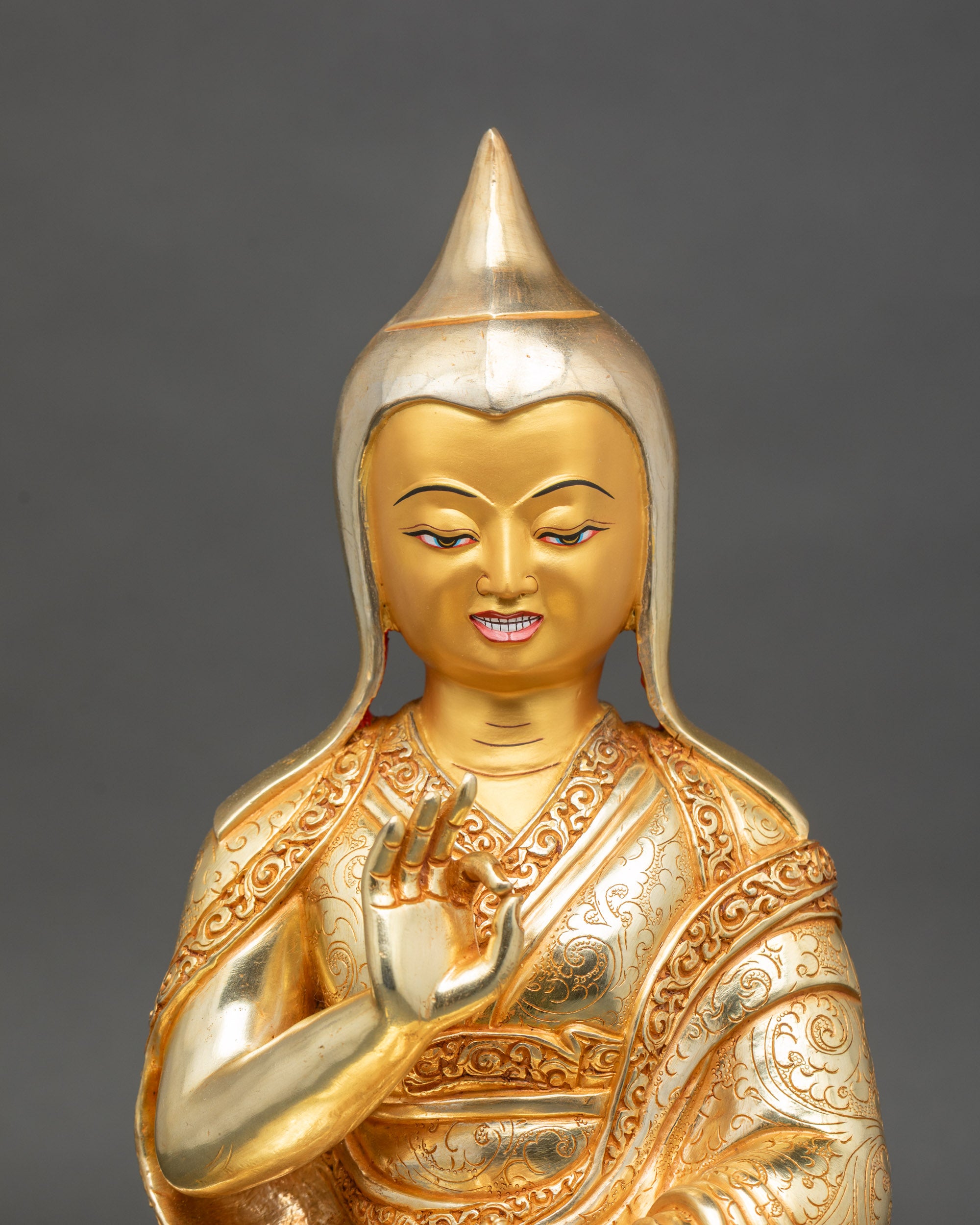 Guru Rinpoche Set Statue for Spiritual Clarity and Protection