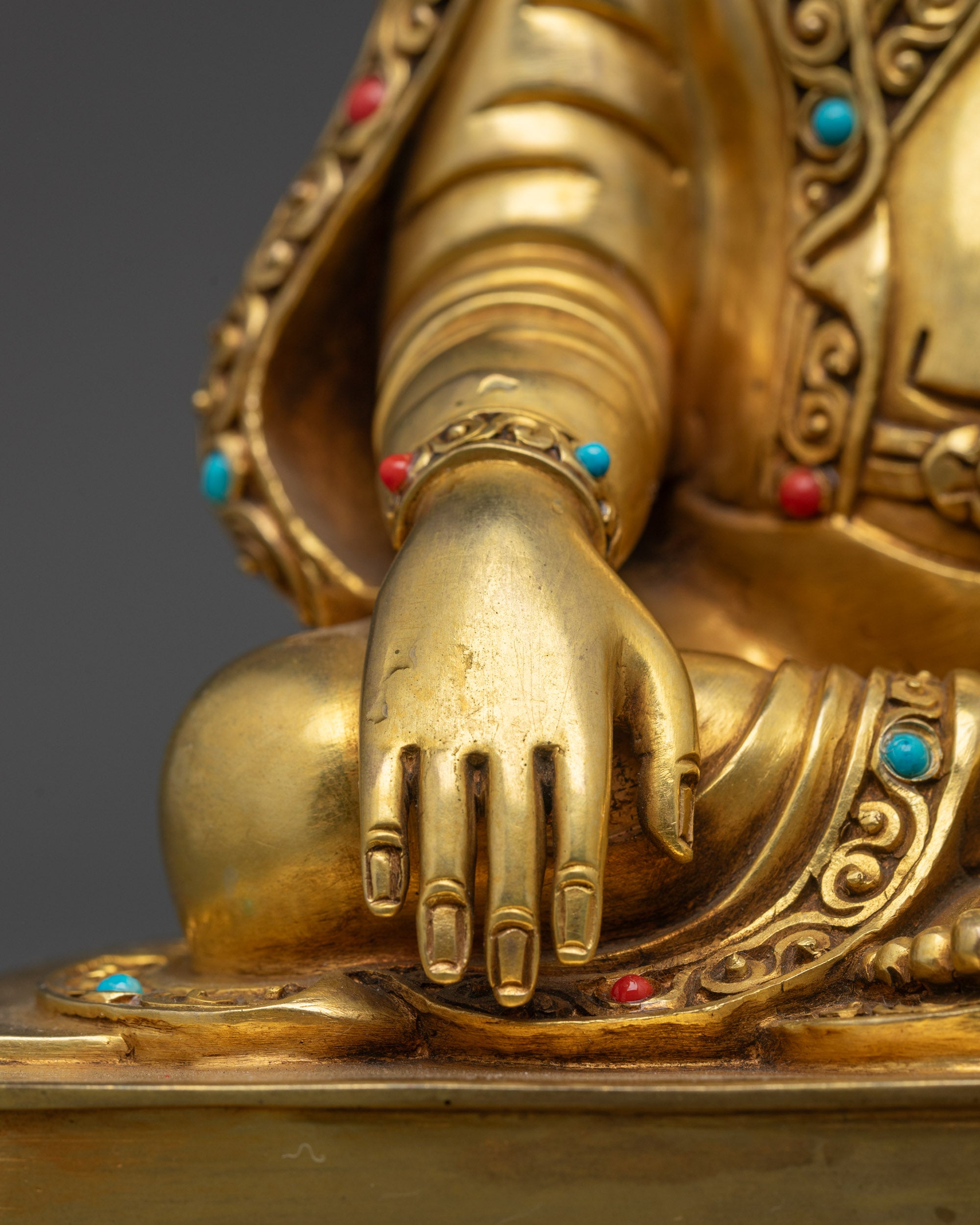 Marpha Statue Set | Tibetan Buddhist Masters Handcrafted Figures