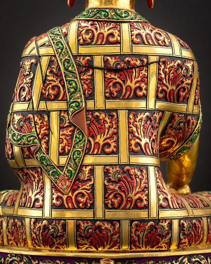 Three Buddha Statue Set | Meditation & Spiritual Decor from Nepal