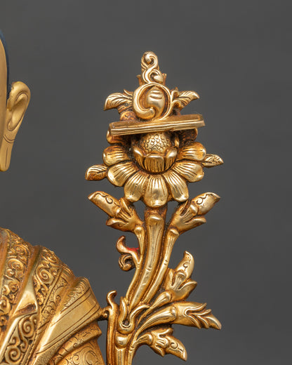 Tsong Khapa Statue Set | Handcrafted Nepalese Artwork