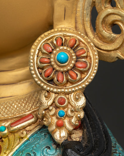 Lotus-Born Guru Rinpoche Statue | The Great Second Buddha