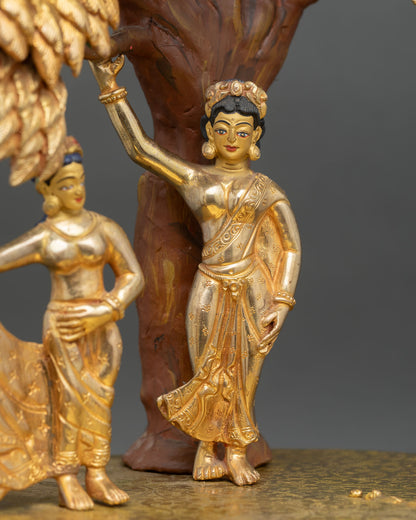 First Step of Gautam Buddha