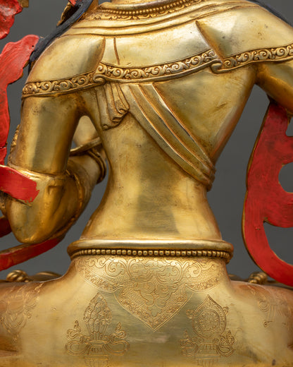 Manjushri Bodhisattva Statue – Handmade in Nepal