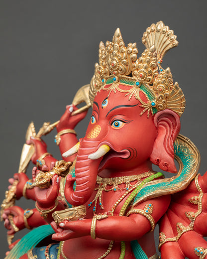 Lord Ganesha | Handmade Hindu Elephant God Statue