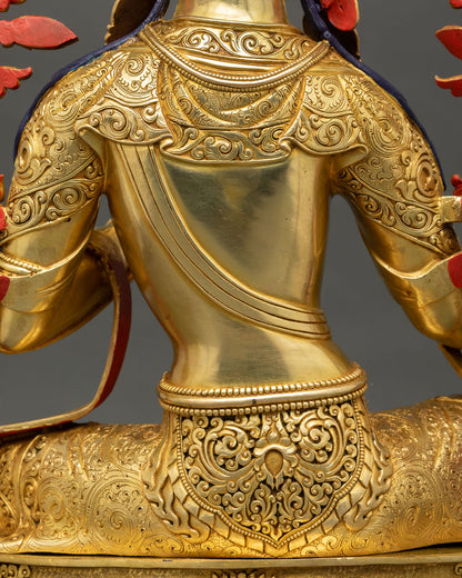 Premium Green Tara Figurine – Fine Buddhist Artwork
