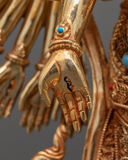 Thousand-Armed Avalokiteshvara Statue | Deity of Infinite Compassion