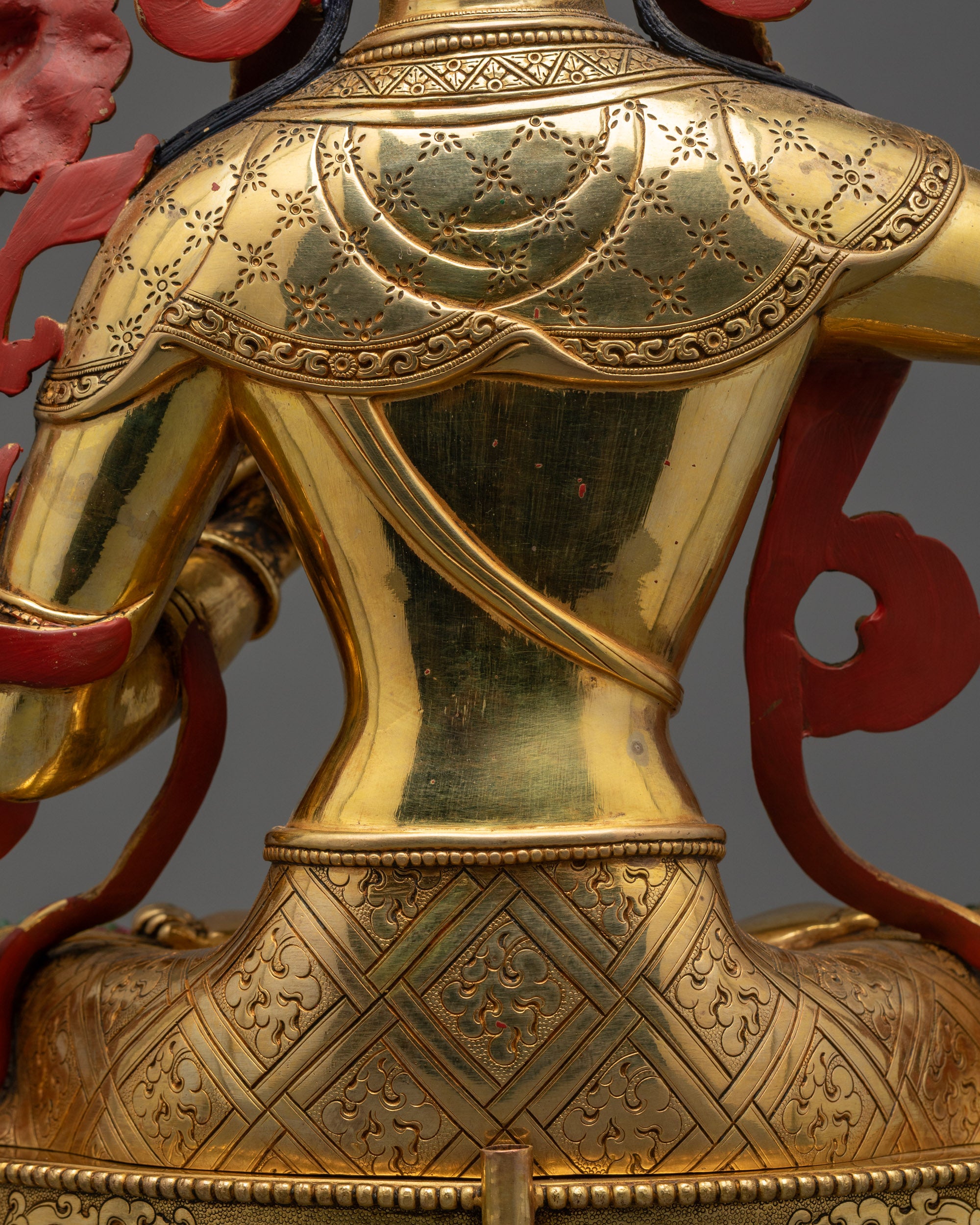 Spiritual Manjushri Statue | Nepalese Embodiment of Wisdom Sculpture