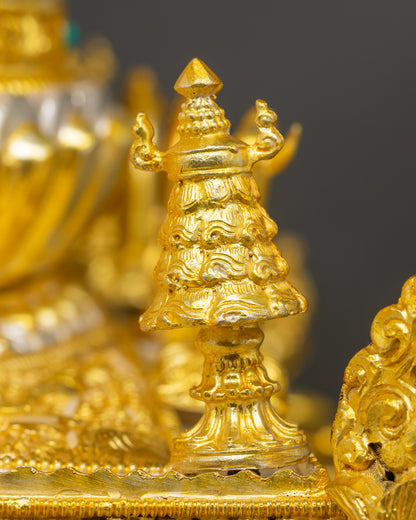 Mandala Offering Set | Handcrafted Himalayan Sacred Ritual Art