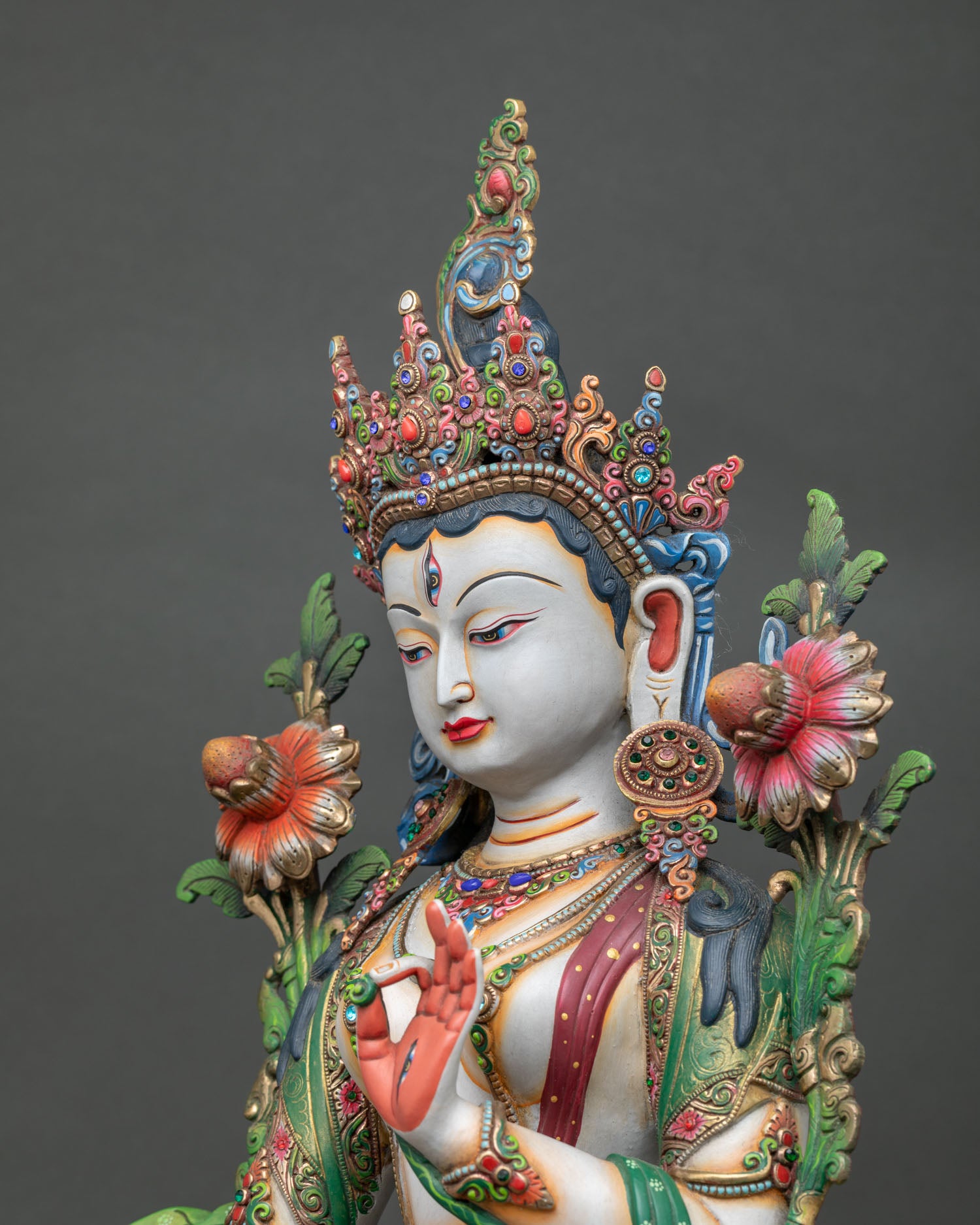 White Tara Statue