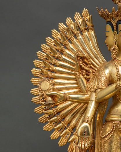 1000-Armed Chenrezig Statue | Buddhist Art of Infinite Mercy