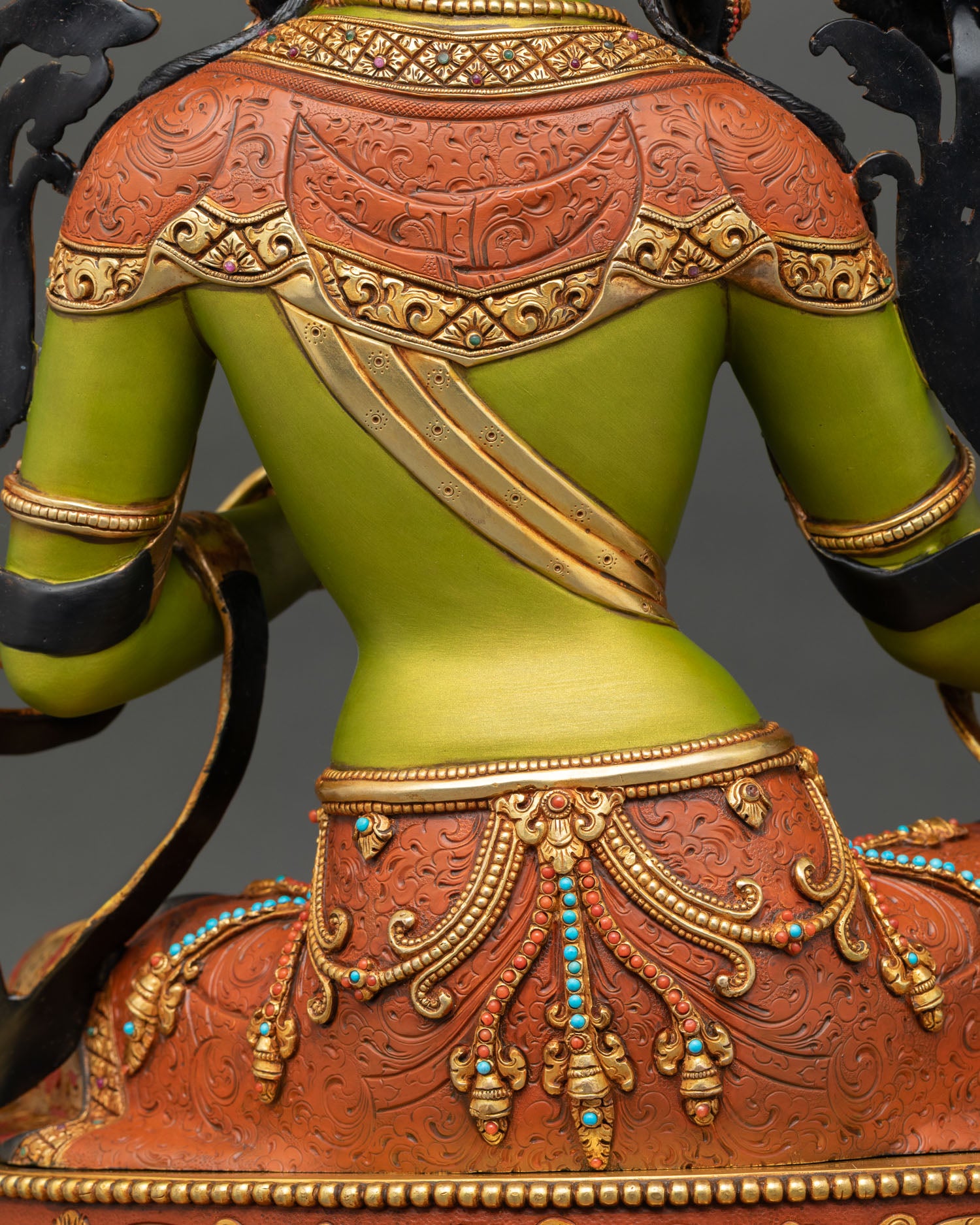 Green Tara Statue