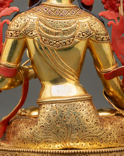 Bodhisattva Set Statue | Handcrafted Tibetan Sculpture Collection