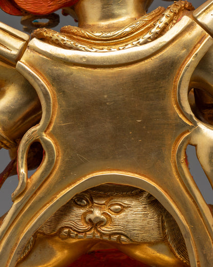 Dharma Protector Mahakala Statue | Wrathful Six Armed Vajrayana Deity