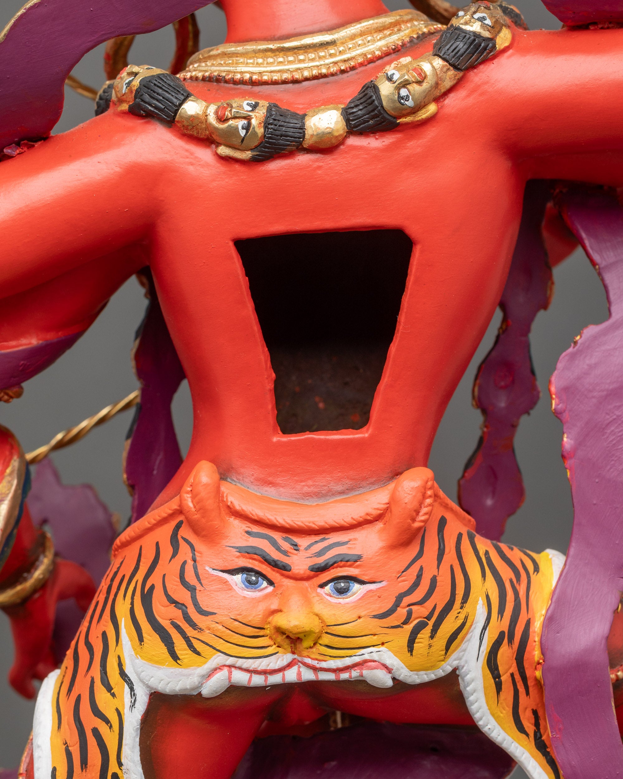 Dakini Kurukulla Statue | Red Hued Tantric Goddess Artwork