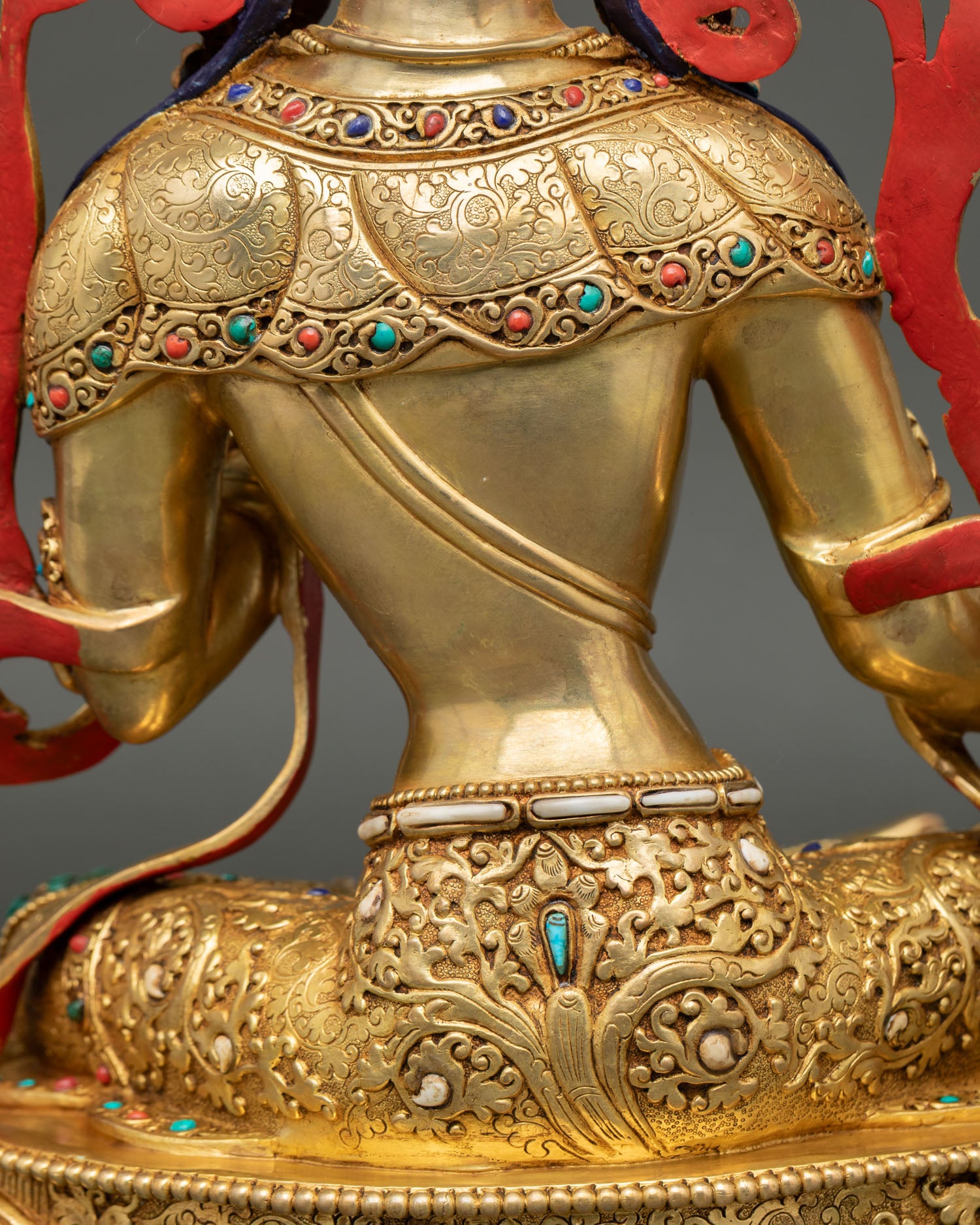 Excellent Green Tara Statue – Goddess of Swift Protection