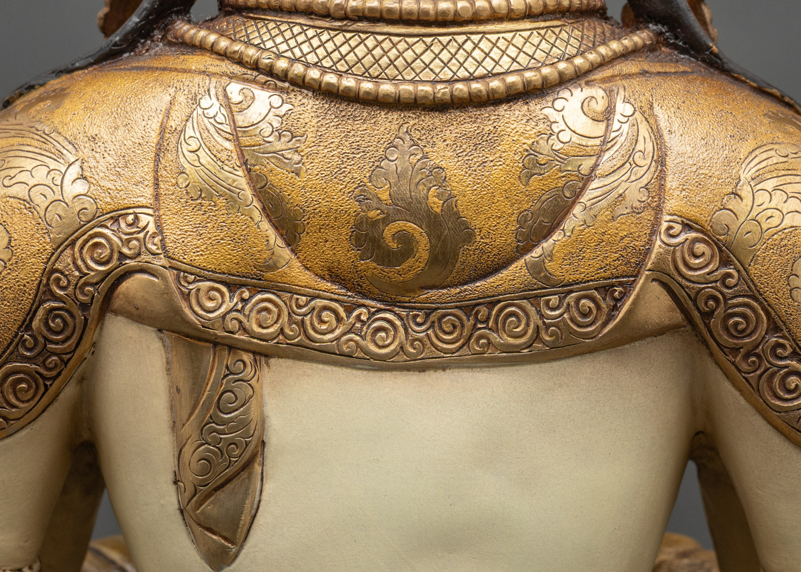 Beautiful Chenrezig Statue | Handmade Tibetan Buddhist Decor
