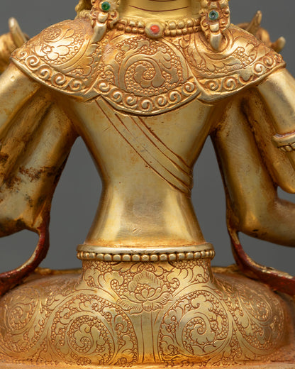 Dhoja Devi Statue | Buddhist Goddess of Victory and Protection