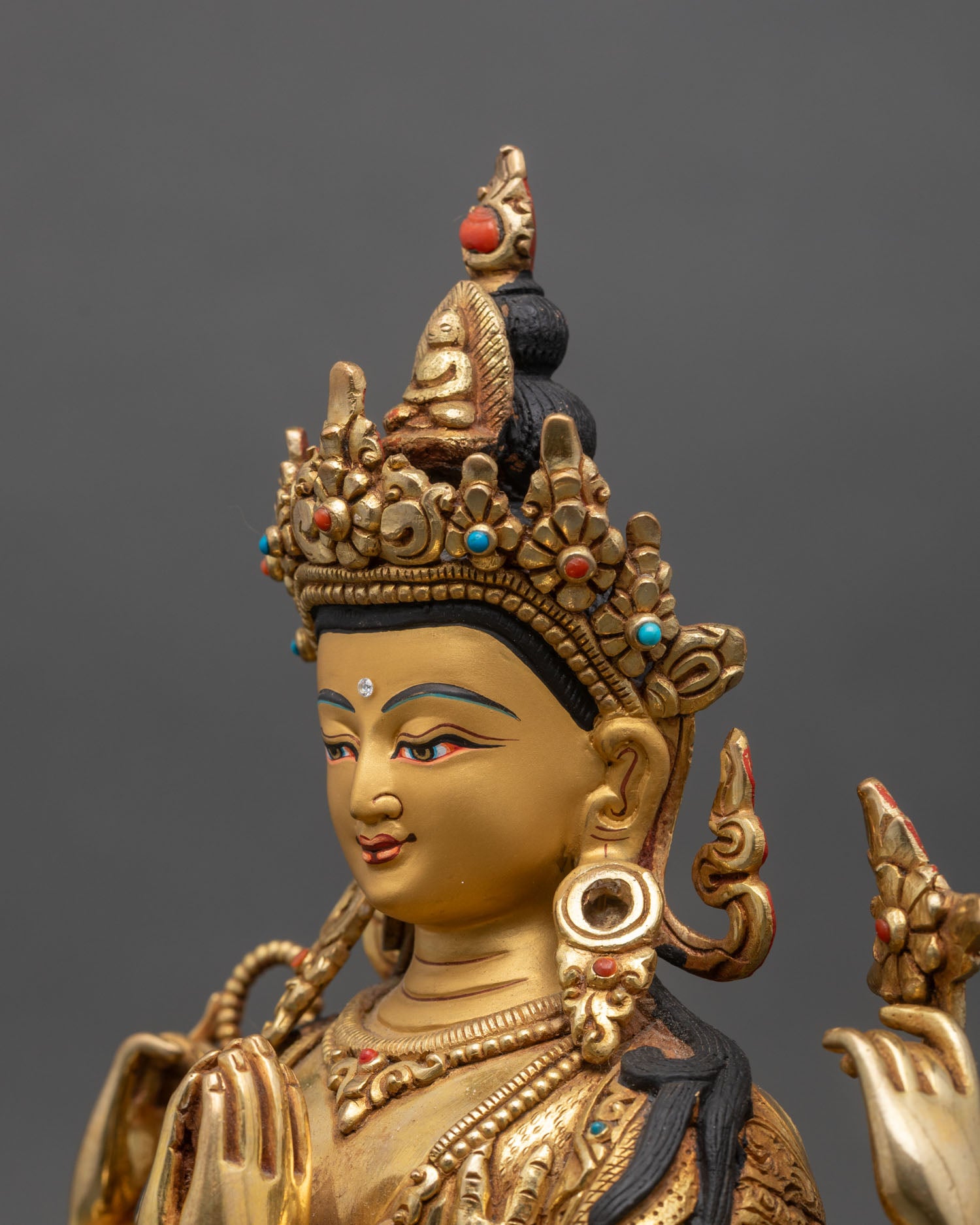 Chenrezig Statue for Meditation and Spiritual Decor