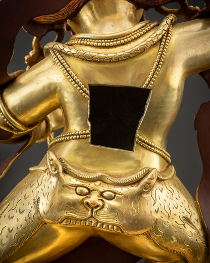 Powerful Vajrapani Statue | Rare Handcrafted Nepalese Masterpiece Idol