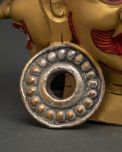 14-armed Mahakala Yab-Yum Statue | Tantric Manifestation of Mahakala