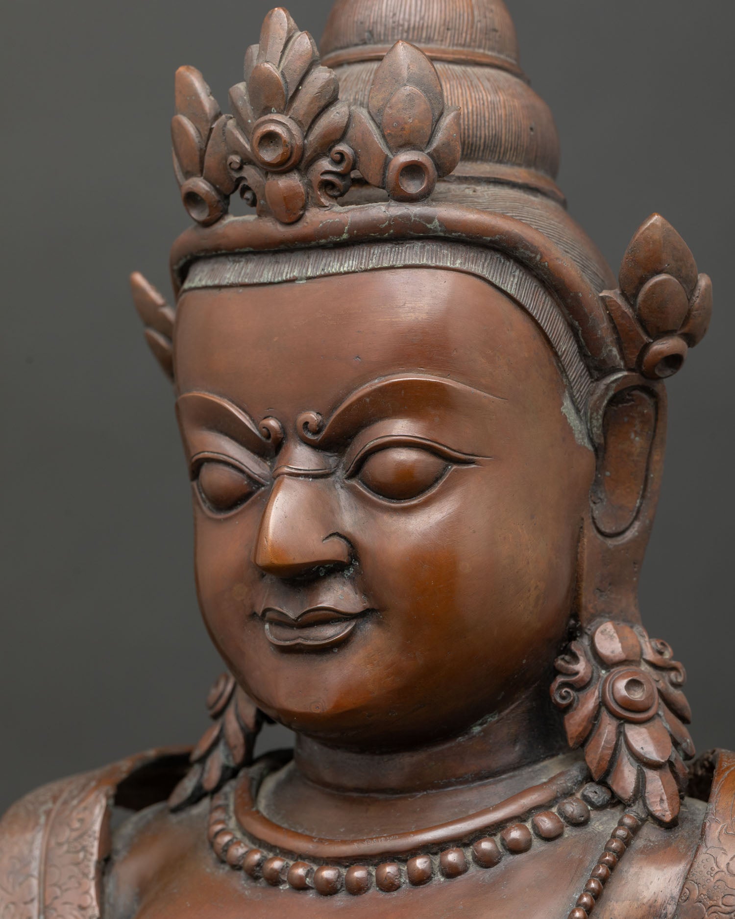 Oxidized Dzambhala Statue for Sale – Invoke Wealth & Prosperity